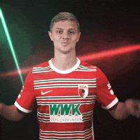 Football Hello GIF by FC Augsburg 1907