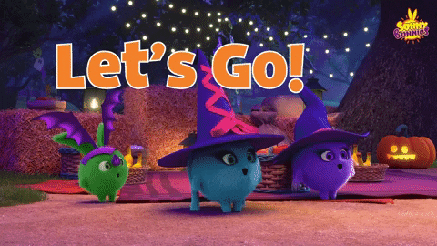 Lets Go GIF by Sunny Bunnies