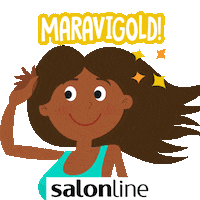 Linda Bonita Sticker by Salon Line