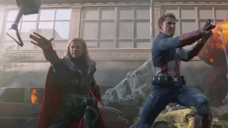 captain america oops GIF by Cheezburger
