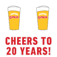 5Miler Sticker by Harpoon Brewery