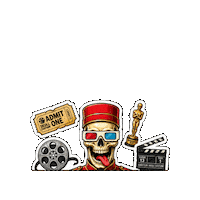 Film Television Sticker