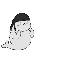 Tired Art Sticker by Sappy Seals Community