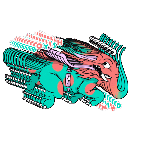 Art Artist Sticker by BOYISHMIND