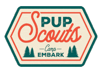 Dog Camp Sticker by EmbarkVet