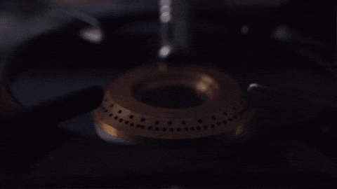 Burner Turning On - Let's Get Started