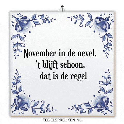 November Wijsheid GIF by Tegelspreuken.nl