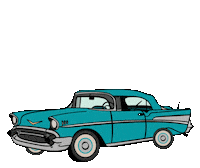 voyahavana car travel chevrolet cuba Sticker