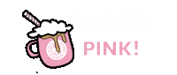Pink Coffee Sticker by Olbali