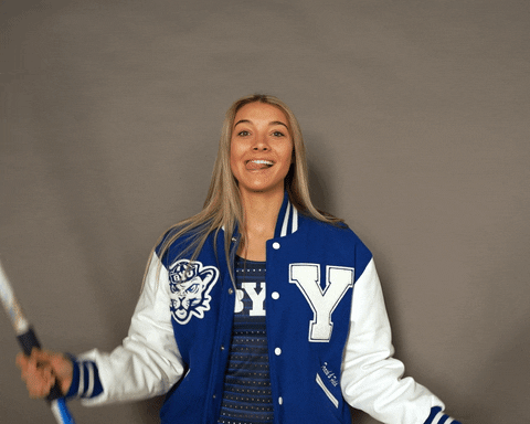Celebration Jacket GIF by BYU Cougars
