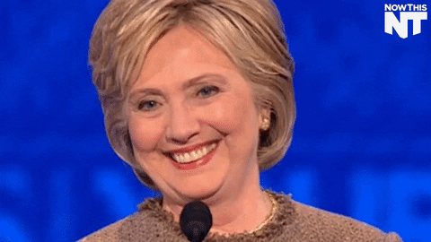 happy hillary GIF by NowThis 