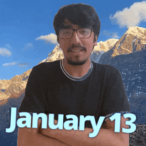 January 13 GIF