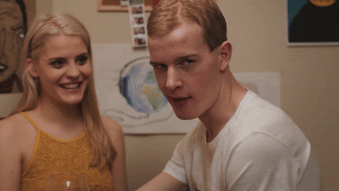 Awkward Flirt GIF by NRK P3