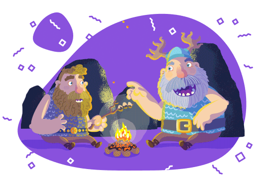 Kaiserbrand giphyupload vikings service campfire Sticker