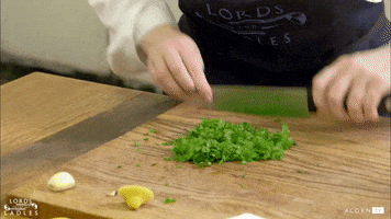 chop chop cooking GIF by Acorn TV