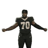 Football Sport Sticker by New Orleans Saints