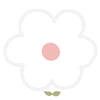 Flower 꽃 Sticker