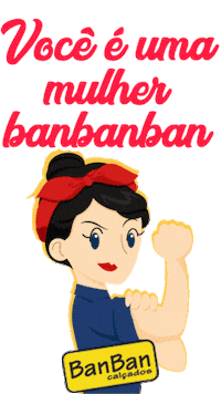 Woman Poder Sticker by banbancalçados