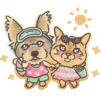 Summer 玩水 Sticker