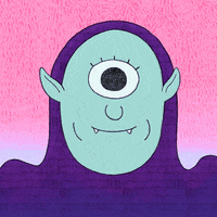 Loop Monster GIF by Luke Alexander