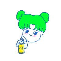 Art Girl Sticker