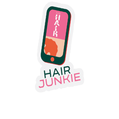 Raw_Hair giphygifmaker Sticker