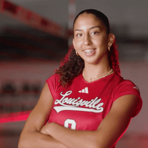 Point Volleyball GIF by Louisville Cardinals