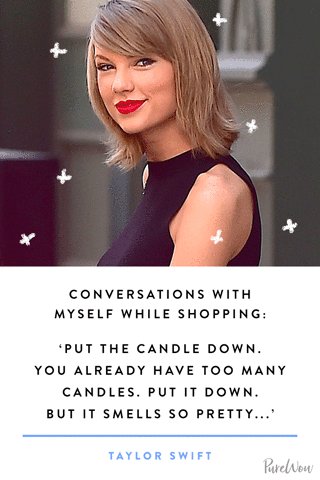 taylor swift shopping GIF by PureWow
