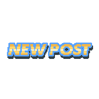 New Post Sticker