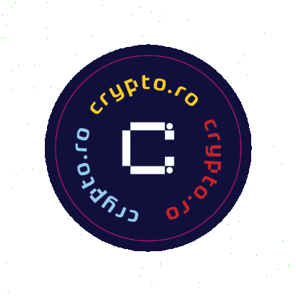 Criptomonede Sticker by crypto.ro