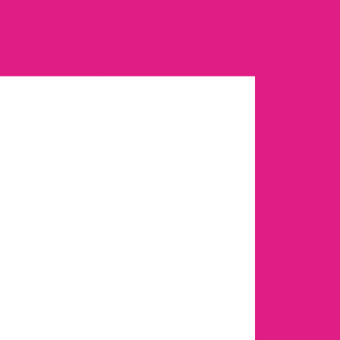pink frame Sticker by GLOW by dm