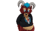 Hockey Mascot Sticker by New Mexico Goatheads