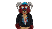 Hockey Mascot Sticker by New Mexico Goatheads