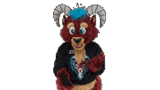 Hockey Mascot Sticker by New Mexico Goatheads