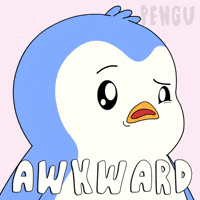 Awkward Penguin GIF by Pudgy Penguins
