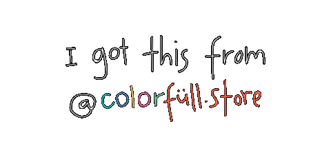 Colorfull Store Sticker by colorfüll