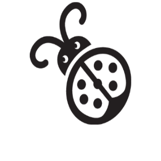 Bug Bouncing Sticker by Nifty Gifts