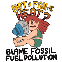 Climate Crisis Energy Sticker by INTO ACTION