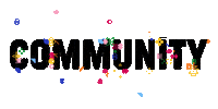 Community Particle Sticker by Vietnam Festival of Creativity & Design