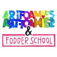 Fodder School Sticker by willaworkshops