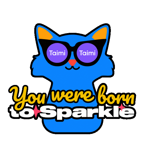 Born This Way Sparkle Sticker by Taimi