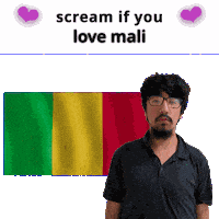 Mali Flag Ml Sticker