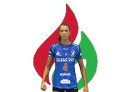 Volleyball Wow Sticker by AsotraPłomieńSosnowiec