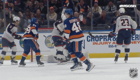Happy New York GIF by NHL