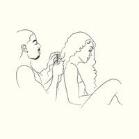 nitimueth love hair couple haircut GIF