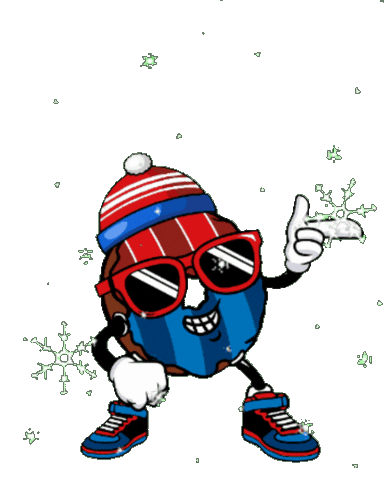 Snow Winter Sticker by DonutNV