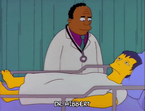 Sick Season 3 GIF by The Simpsons