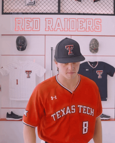 Hudson Parker GIF by Texas Tech Baseball