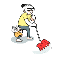 Baby Mom Sticker