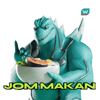 Jom Makan Sticker by WatsonsMY